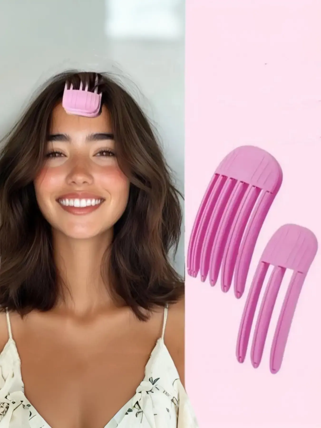 Hair Root Volumizing Comb Clips, 2 Counts/set Lightweight Hair Tool Hair Root Volume Tools, Heatless Hair Styling Accessories for Women & Girls, Haircare, Hair Styling Gadgets, Hair Style Accessory