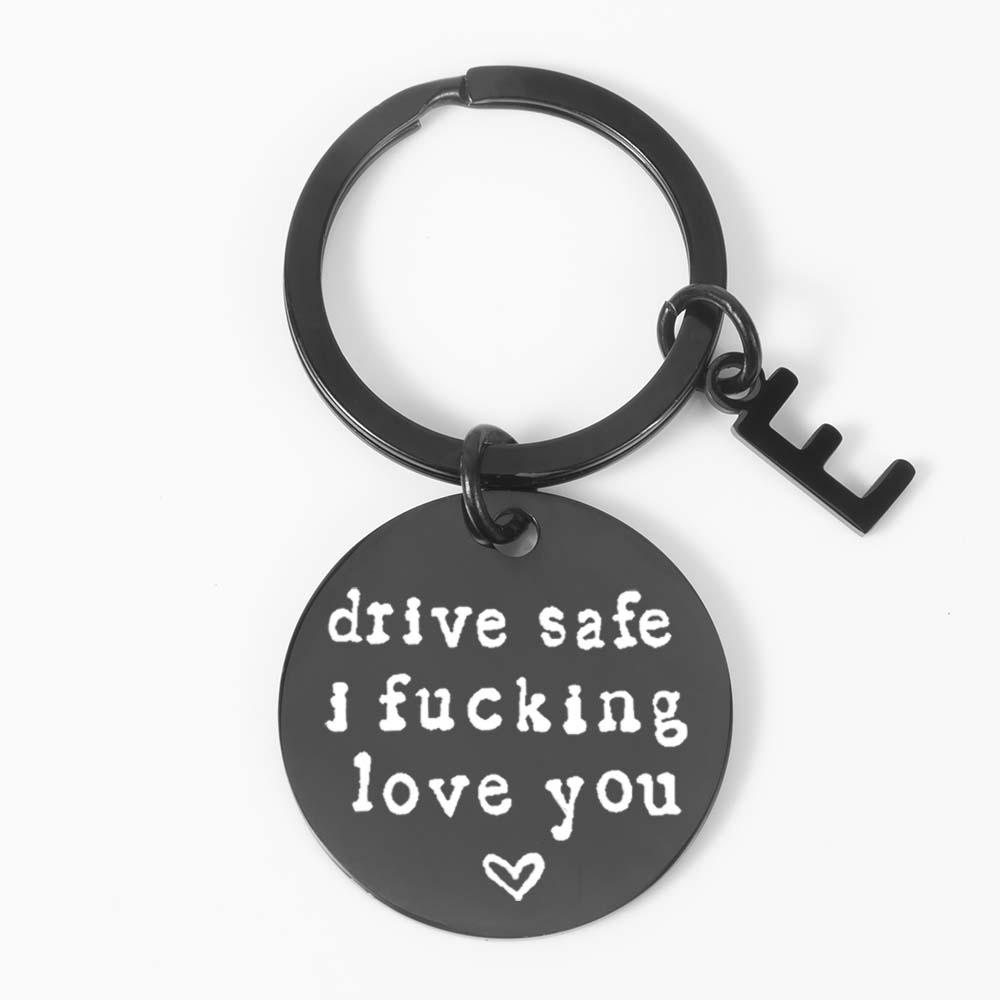 Stainless Steel Unique Couples Keychain - Engraved Heartfelt Gift for Valentines Day, Durable and Rust-Resistant, Casual Style, Perfect for Him and
