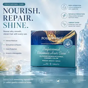 Poseeword Emerald Pond in Drifting Snow Hair Mask, Nourishing Hair Care Treatment, Moisturizing & Repairing Formula, Ideal for All Hair Types
