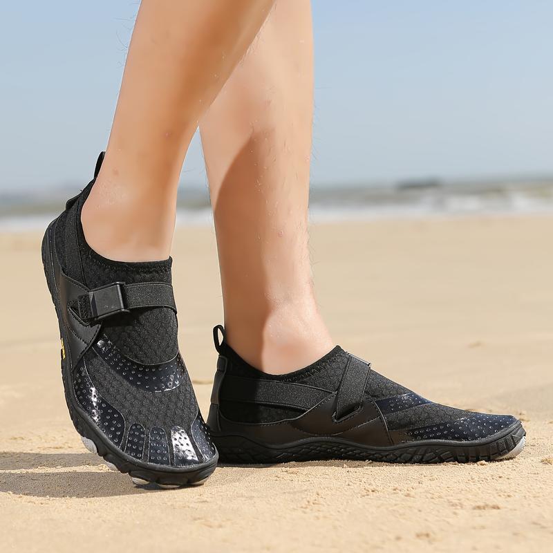 Men's river trekking shoes, wading shoes, beach shoes, reef non-slip men's quick-drying barefoot hiking shoes, swimming shoes, swimming water shoes, snorkeling shoes, suitable for beach vacations, camping, beach parties, five-finger men's shoes, soft, gym