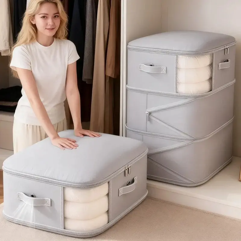 Large Capacity Vacuum Compression Storage Bag Foldable And Expandable Storage Organization For Clothes Quilts Pillows Sofa storage organizer dorm organization apartment use travel home organizer travel organizer bag foldable grocery bag travel storage bag
