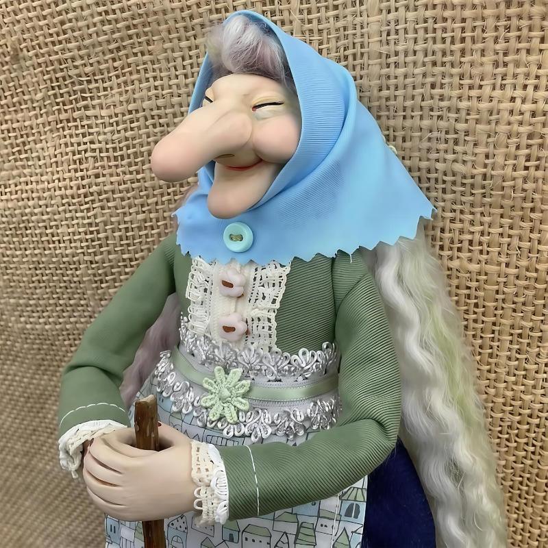 Creative Kitchen Resin Witch Doll - Durable Resin Whimsical Design for Kitchen Decor.