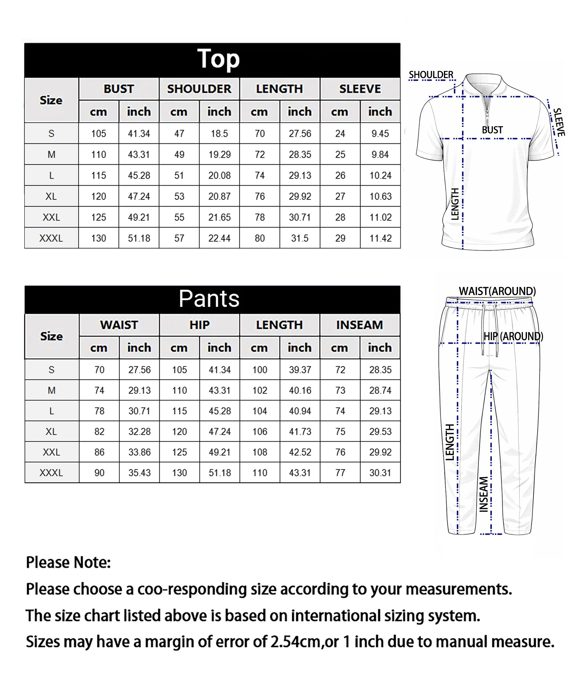 Men’s Print Zip Henley Collar Short Sleeve and Long Pants Two Piece Set Made with Waffle Knit Fabric Breathable Soft Texture Loose Fit for Casual Everyday Wear