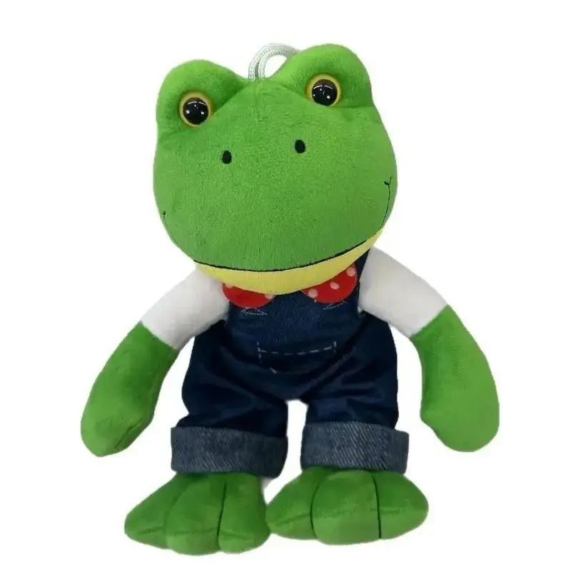 25cm In Spot Cartoon Cute Magic Expression Frog Plush Doll 25cm Frog Plush Doll Children'S Gift Toy Soft Long Legs Wholesale