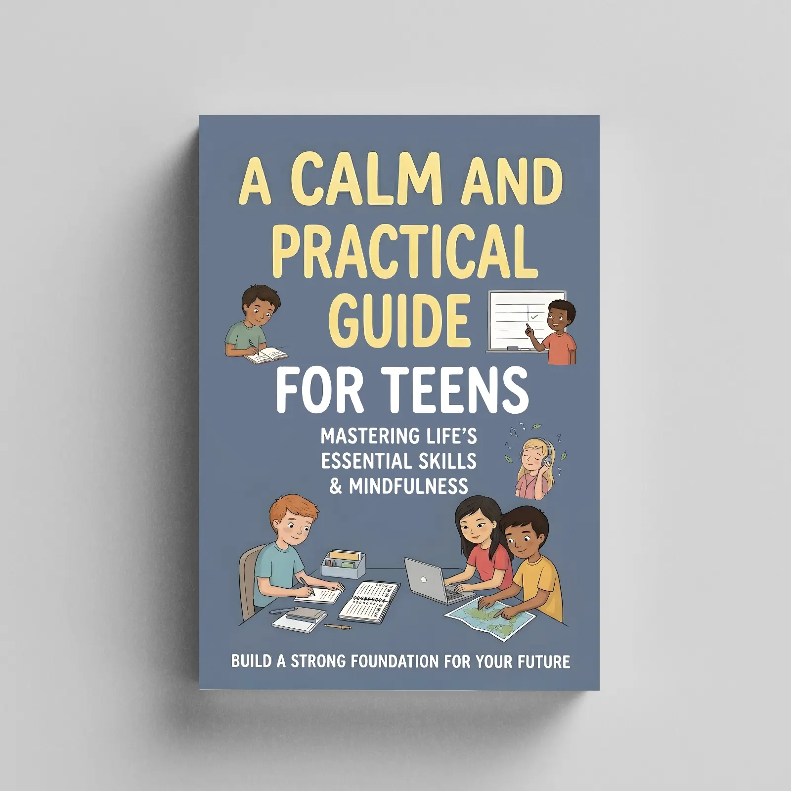 A Calm and Practical Guide for Teens: Stress Management, Mindfulness, Confidence Building and Life Skills for Everyday Challenges