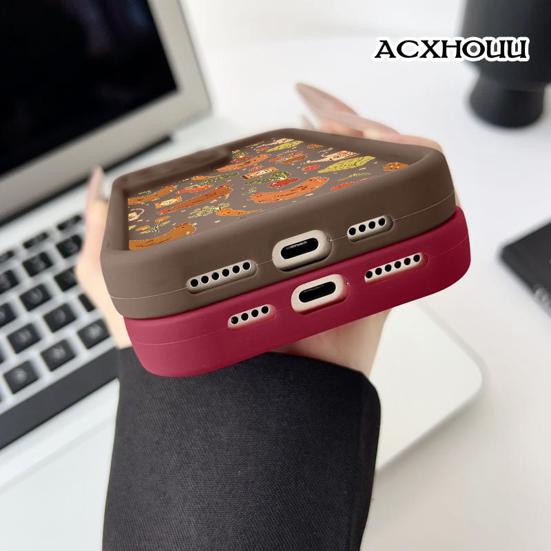 Farm Chicken Pattern Pattern Case for iPhone 17 16 E Pro Max 15 Plus 14 13 12 11 XS XR Soft TPU Bumper Drop Protection Durable Back Cover