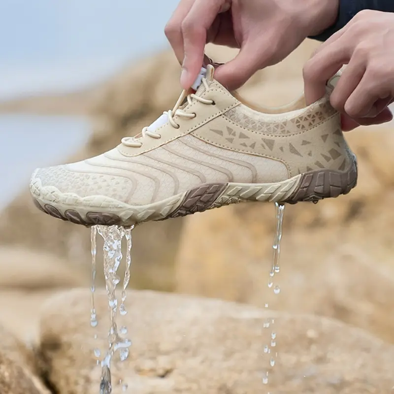 Men's and Women's Barefoot Sporty Water Shoes for Beach and Swimming, Multi-Functional Indoor Fitness and Outdoor Hiking Footwear
