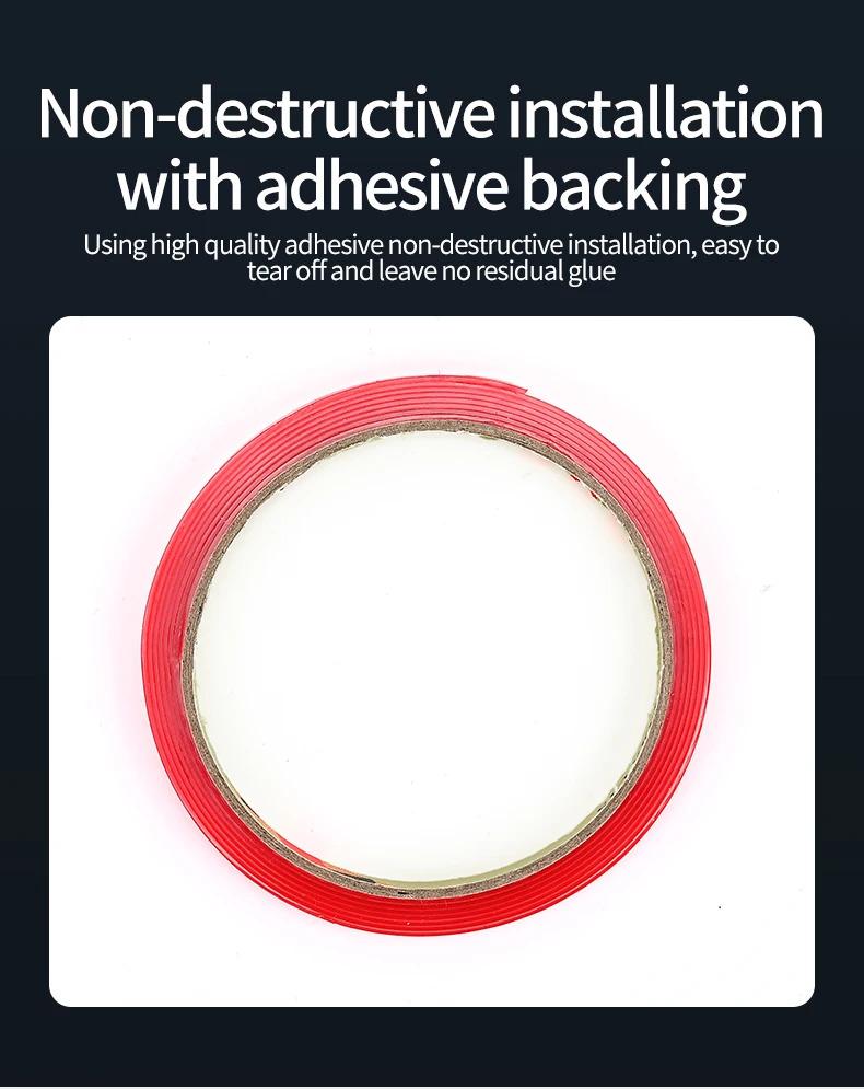 New Car Dynamic Devil's Eye Light Car Sticker Led Display Truck Car Front and Rear Windshield Glass Light Eye Warning Light