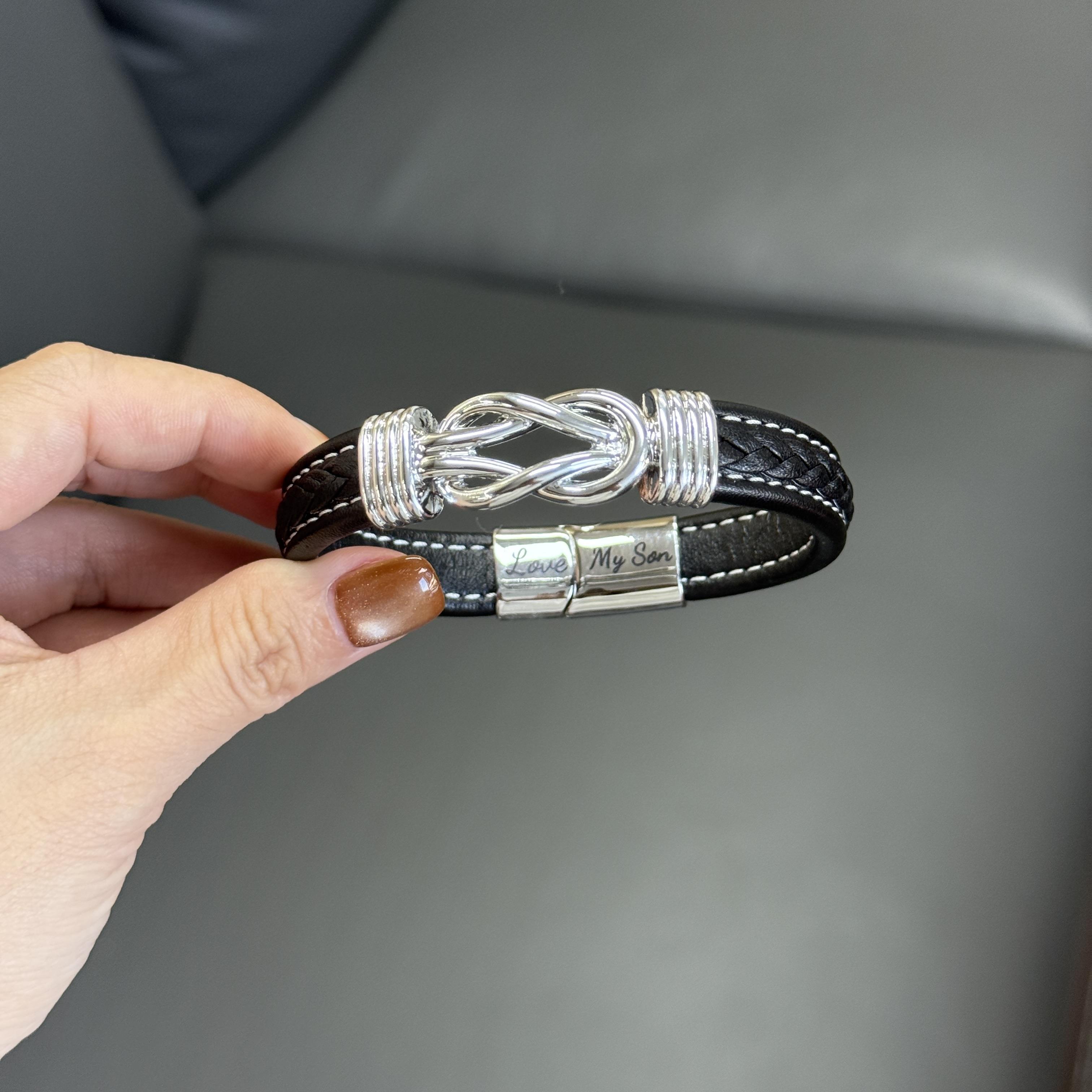 To My Son Infinity Love Bracelet