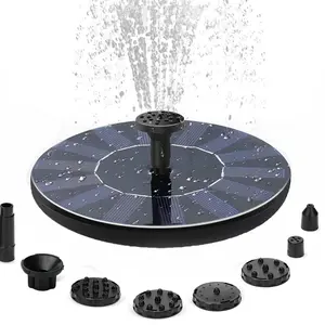 Floating Solar Water Pump - Automatic Cordless Bird Shower Fountain, Battery-Electricity-Free Outdoor Floating Fountain System for Garden, Pond