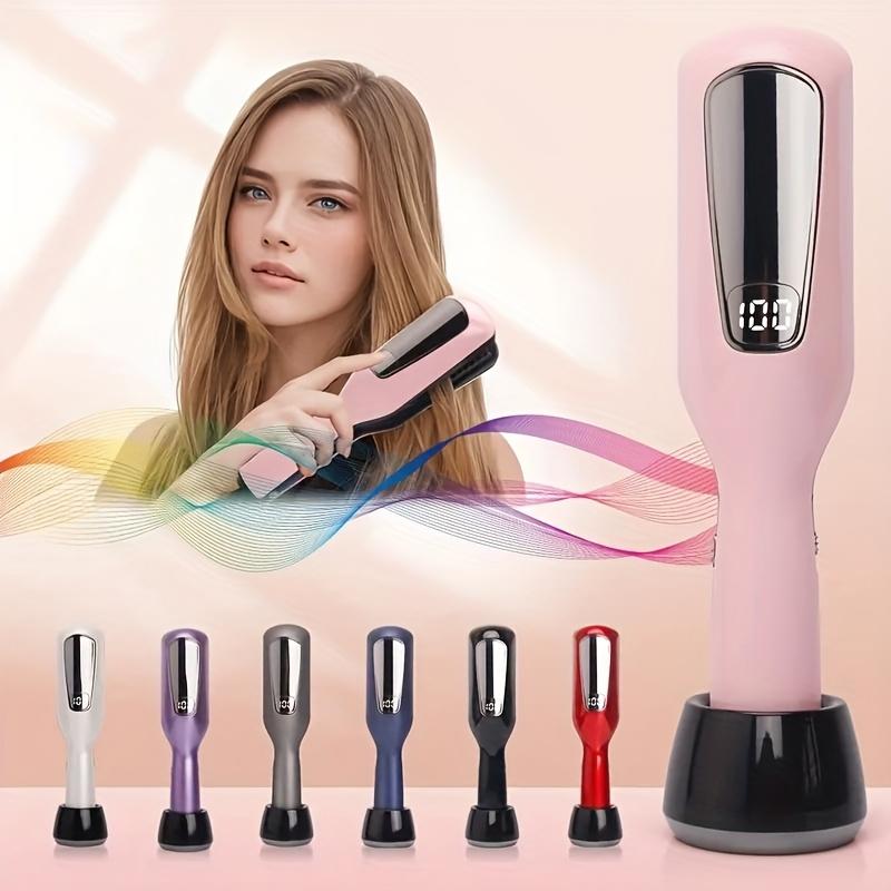 ASANI-Portable Rechargeable Electric Professional Hair Clipper, Trimmer, Hairline Trimming Set with Split End Remover - USB-C Charging, 500mAh Lithium Battery, ABS Material (Multi-Color) - Hair Tool with Clip and Charging Base - Goddess Festival Gift