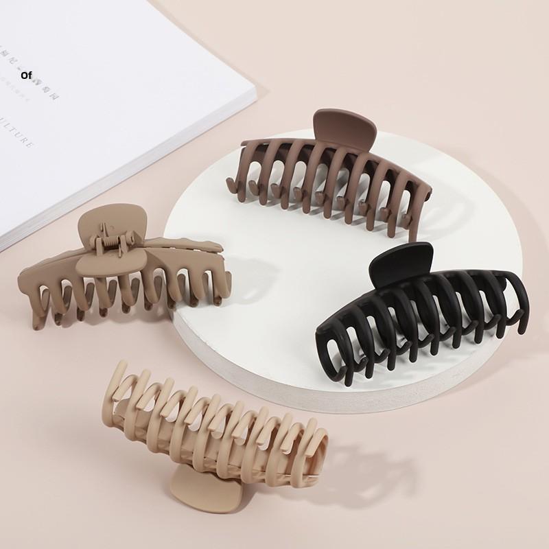 Large square bath tray hairpin high ponytail hair clip on the back of the head keel shark clip simple and versatile