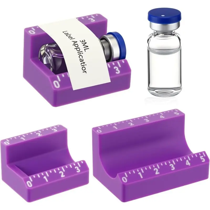 Two 3ml and 10ml essential oil bottle label applicators, suitable for small cans of essential oil container bottles