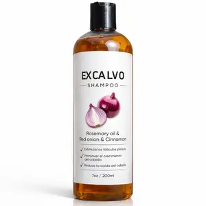 Shampoo Hair Care- Excalvo Shampoo for Men with Rosemary Oil & Red Onion & Cinnamon Extract, Less Hair Loss, More Density, Stronger Roots, based hair products