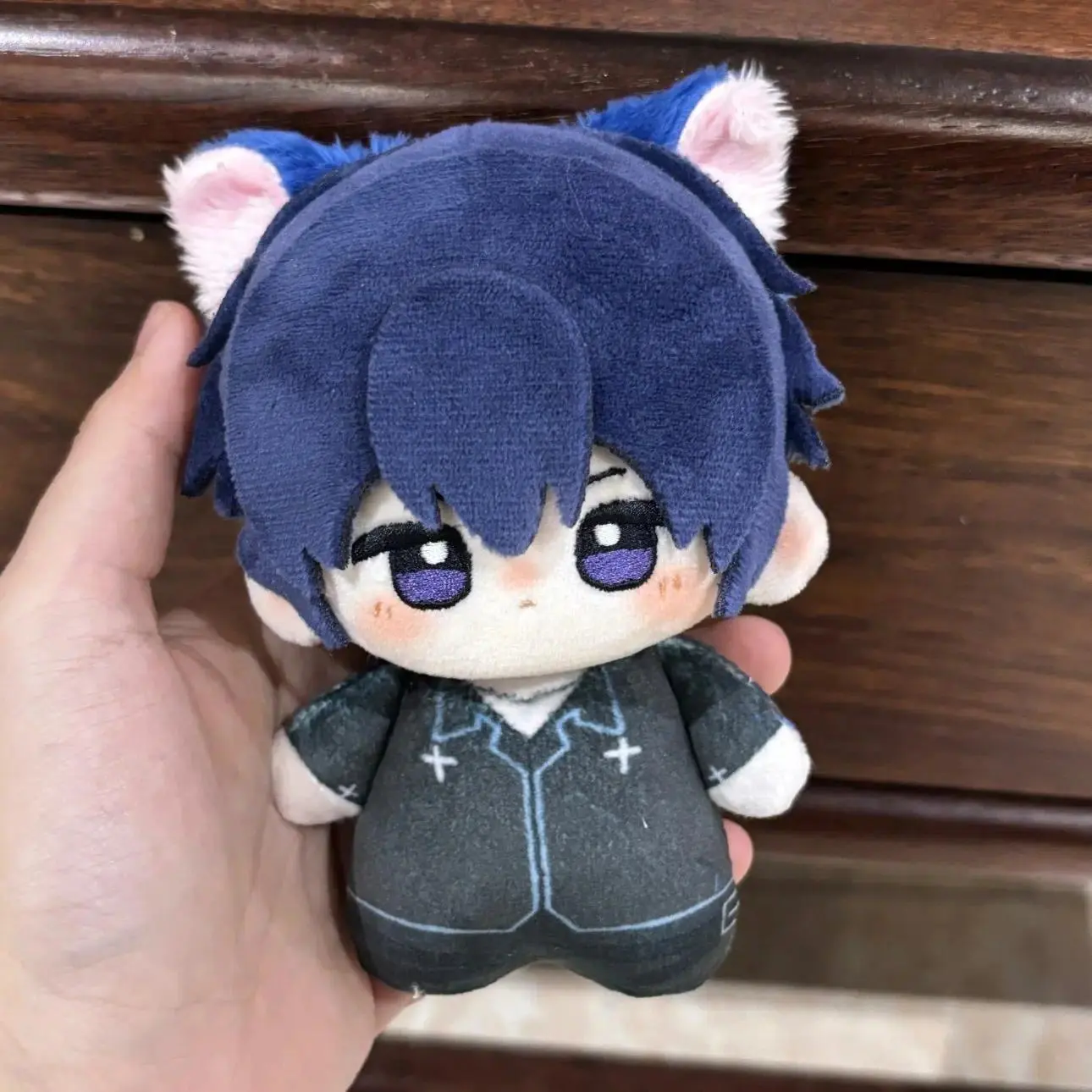 10cm Cotton Plush Pendant COS Anime Shugo Chara Tsukiyomi Ikuto Cartoon Stuffed Doll Children Fans Adult Cute Birthday Gift Toy
