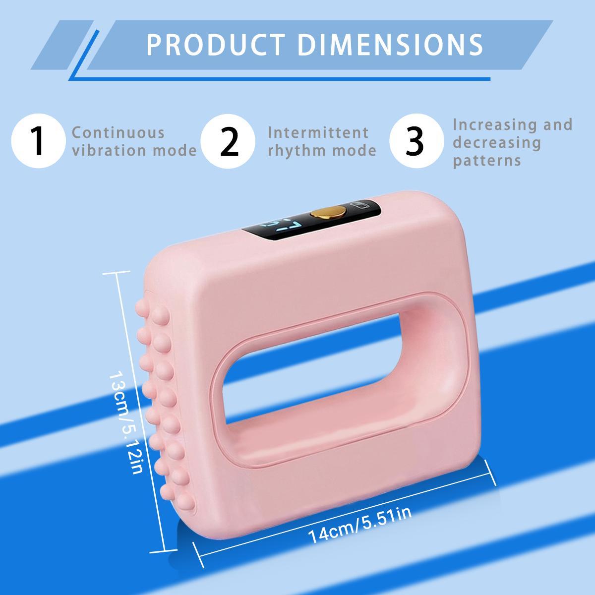 2026 Fascia Ring Massager - Cordless Rechargeable for Waist & Back Muscle Recovery | Ergonomic Electric Portable, Full-Body Relaxation Gift