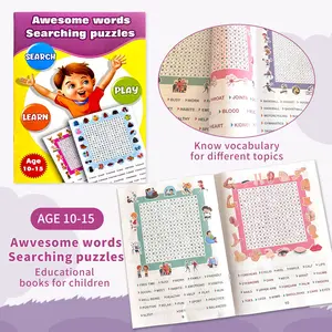 English Practice Book for Teens 10-15 Years, Vocabulary Building, Spelling, Word Matching, Mind Training, Perfect Gift for Kids