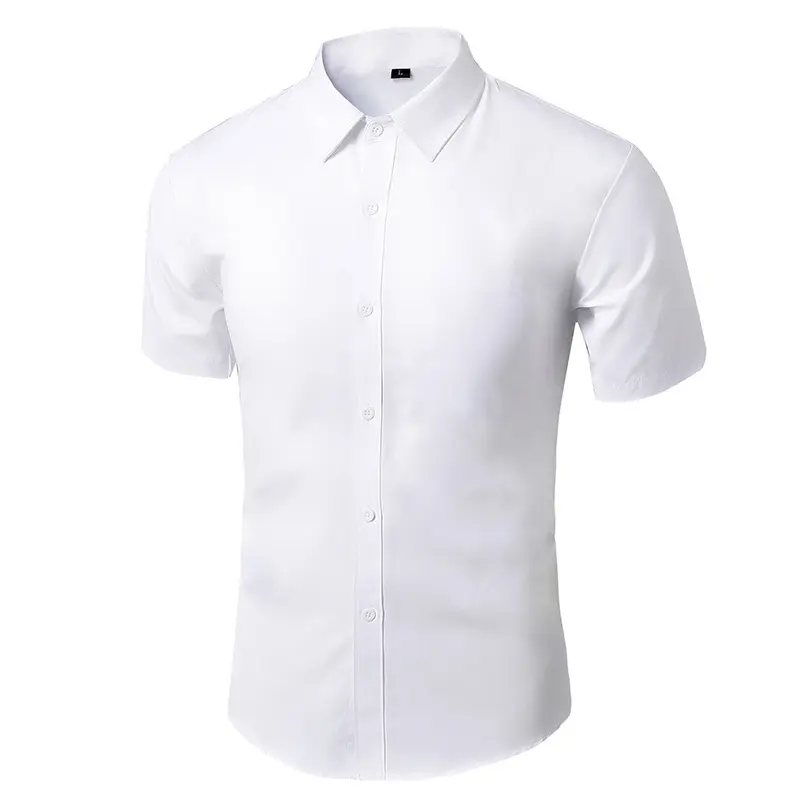 Short sleeve shirt in white