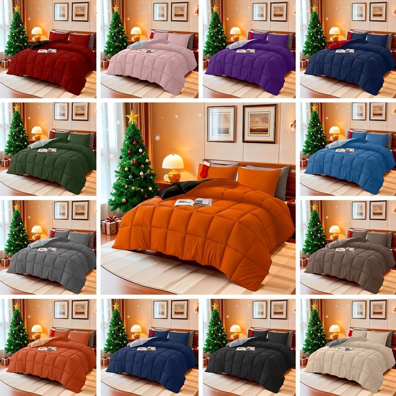 2-3 Piece Comforter Set - Soft, Luxury Warmth| Queen/King/Cal King| 1 Comforter + 1/2 Pillowcases| Machine Washable| Winter Bedding Essential
