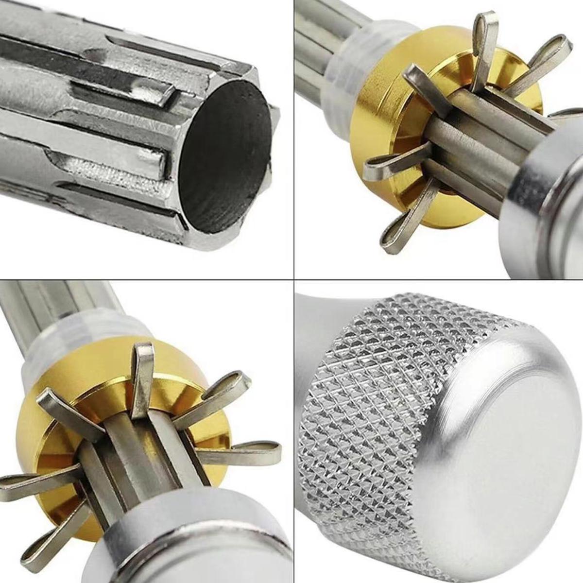 Tubular 7 Pins Tool Accessories, Stainless Adjustable Tool, Multipurpose Hand Tool Accessories for Home & Office