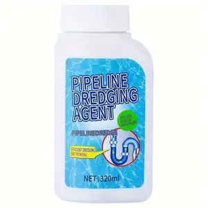Powerful Drain Unblocker Powder for Clogged Kitchen and Bathroom Pipes, Effective Sewer Dredging Agent for Quick Fix Solutions