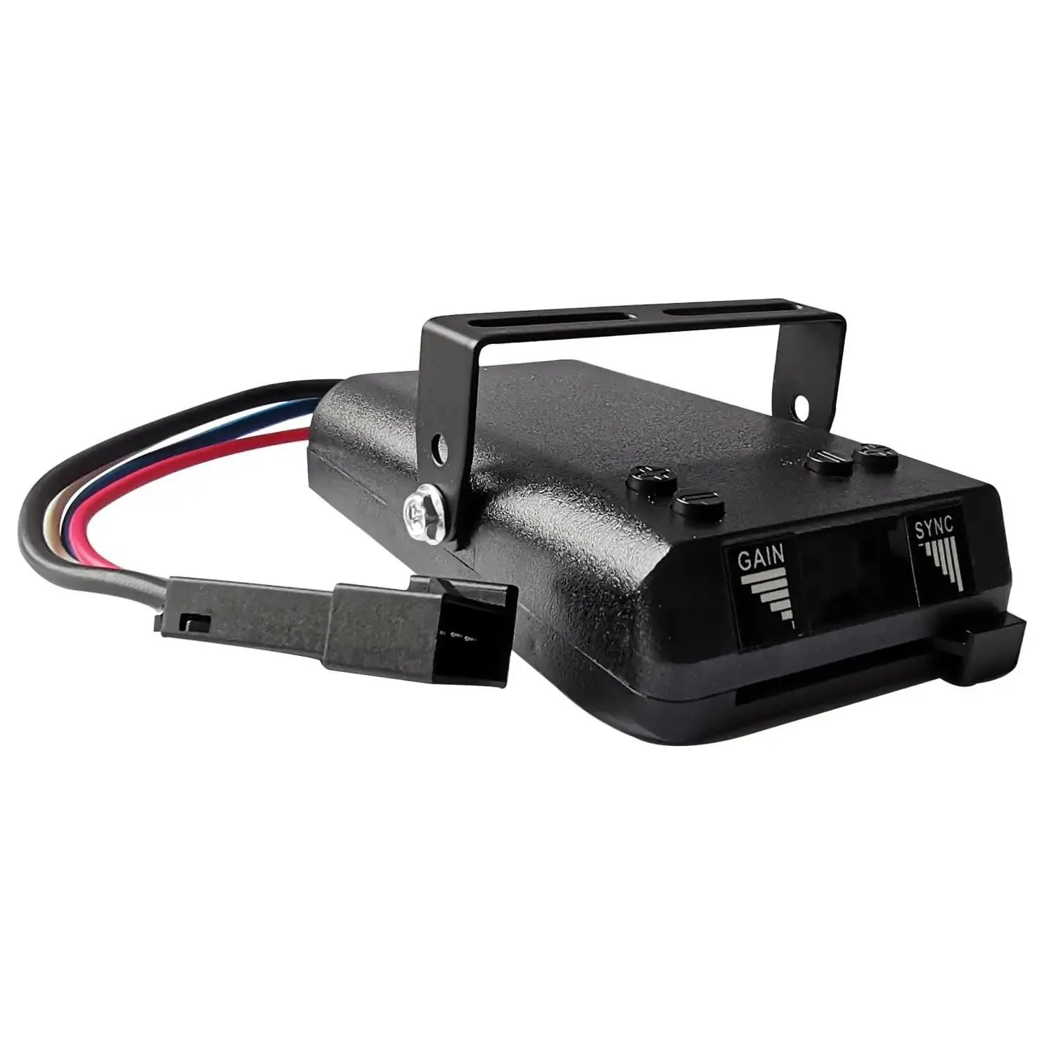 Digital Electric Trailer Brake Controller with LED Display, Adjustable Brake Power & Sync, Time-Delay, Fits 1-4 Axle Trailers, Quick Wiring Installation for Light-Duty Towing, RV Trailer Truck UseGift