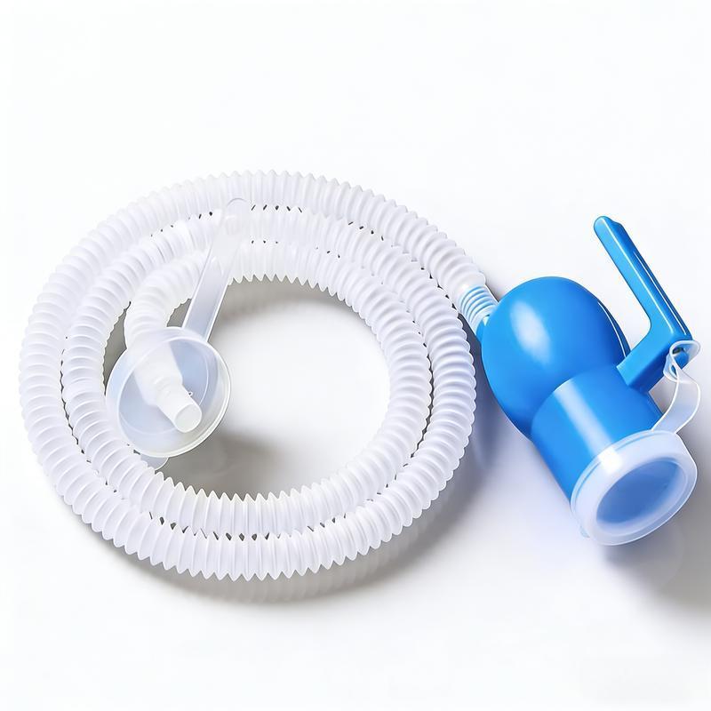 2000ML Portable Urinal with 62.99In Extendable Tube Large Capacity Odor Resistant Design Bedside Toilet Solution for Elderly Children Nighttime Care Travel Use