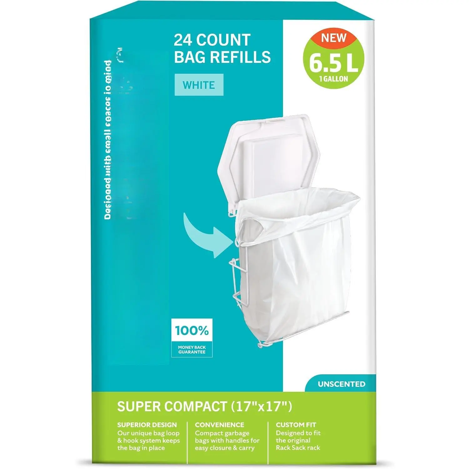Super Compact Bag Refills White 24's