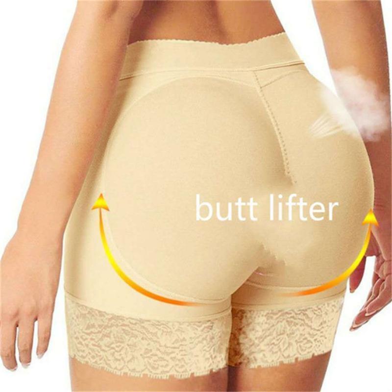Women's Shapewear Body Shaper Buttock Lifter Fake Butt Padded Panties Hip Lift Sculpt Boost Lace Up Compression Tummy Control SpringStatements