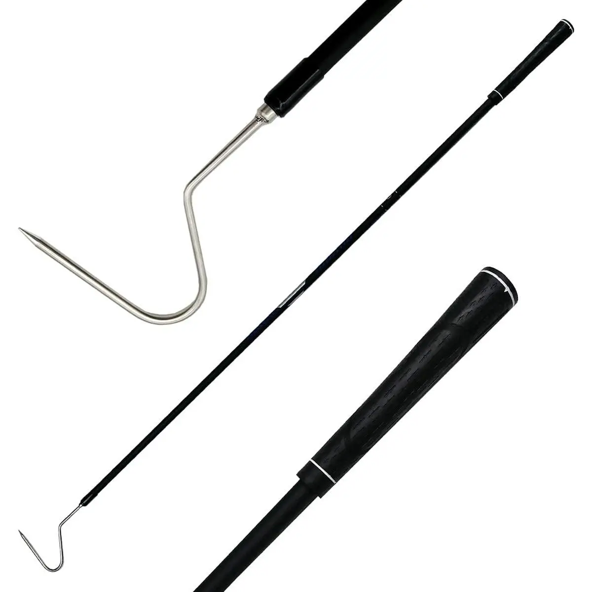 44 inch Snake Hook Catcher Stick Tongs Grabber Handling Tool Kit for Rattlesnakes Python Copperhead Removal Catching