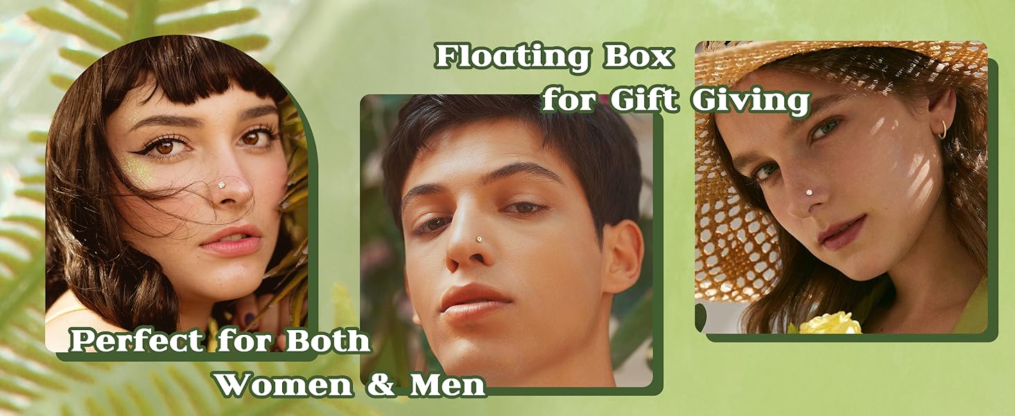 Trendy Summer Nose Studs Nose Rings 18G Nose Rings Studs Gold Small Nose Studs - L Shaped Corkscrew Hoop Nose Ring - CZ Butterfly Heart Flower 316L Surgical Steel Tiny Nostril Nose Piercing Jewelry for Women Men 11Pcs