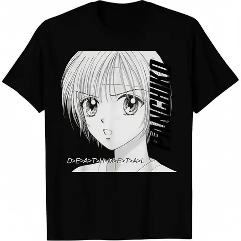 Men's Panchiko Streetwear Graphic Print T-Shirt - Short-Sleeve Classic Fit Basic Cotton Fabric Stylish Graphic Tee, Casual Comfy Menswear Top with Double Stitching
