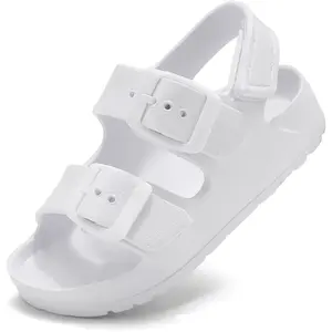 Toddler Boy Girl Sandals Buckle Adjustable Back Strap Water Sandals
