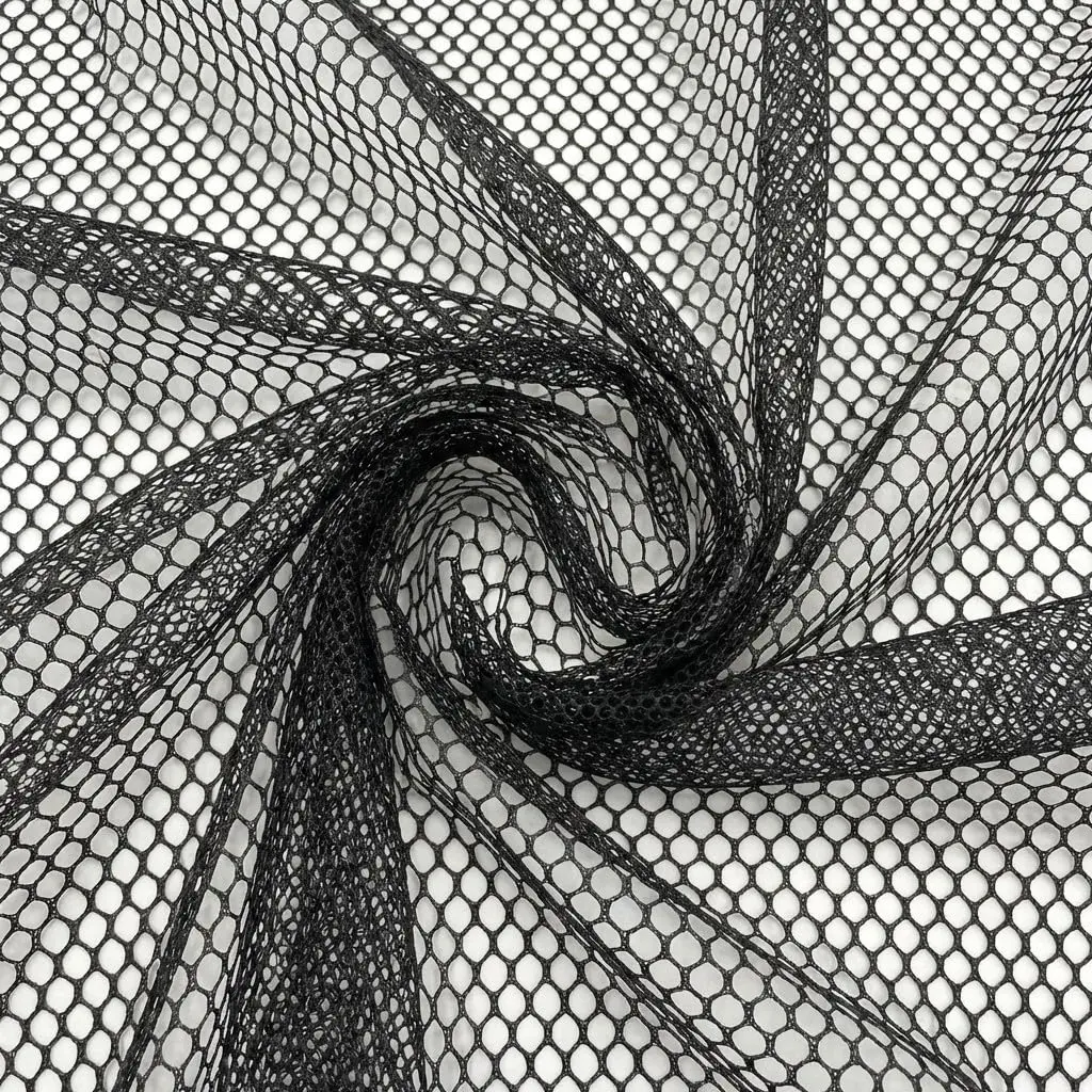 10 count Black Stretch Weaving Nets - Flexible Triple Helix Hair Net for Sew-in Weave Styles, Soft & Breathable Mesh Fits Scalp Contour, Durable Weave Net Cap for Braiding, Salon &  Use