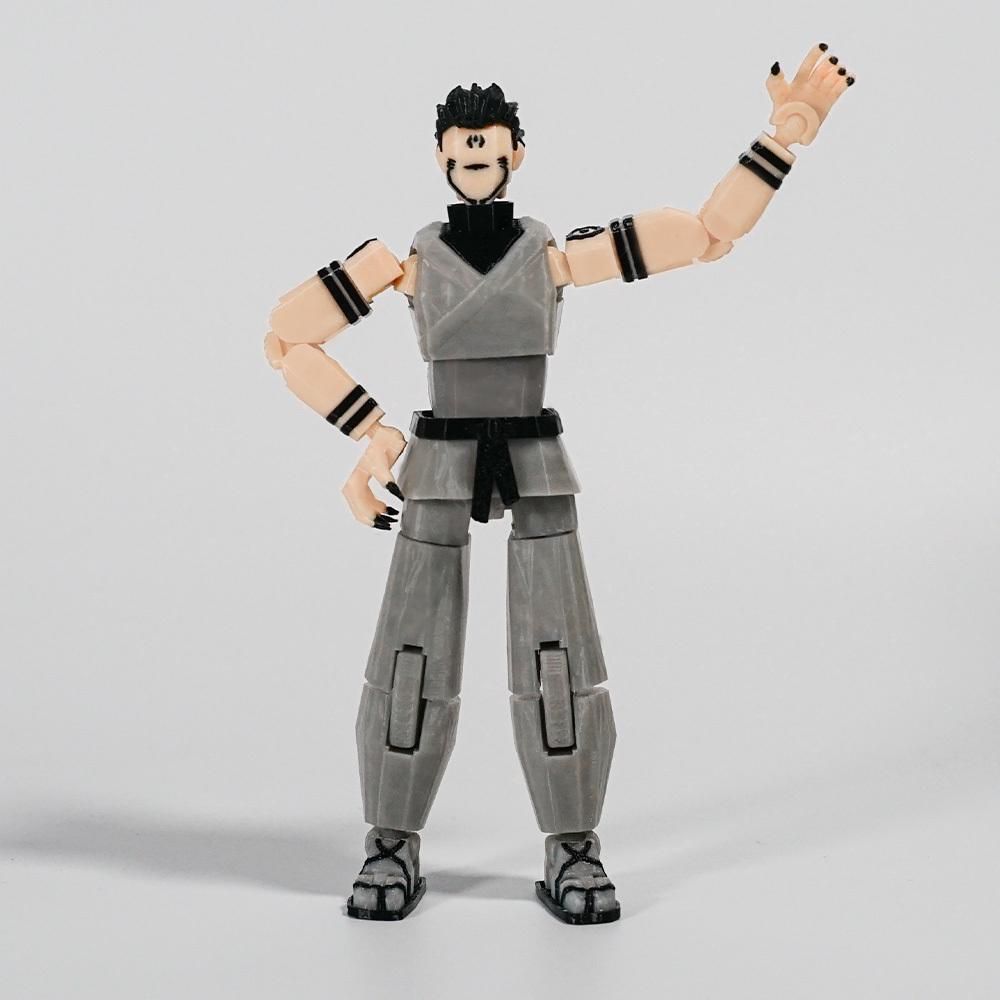 3D Printed Jujutsu Kaisen Ryomen Sukuna 2.0 Anime Multi-Jointed Shapeshift Toys Action Figures Mannequin Model Ornaments Gifts