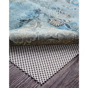 5x7 Ft Rug Pad Gripper for Hardwood Floors, Non Slip Rug Pads for Area Rugs, Thick Rug Grippers for Tile Floors, Under Carpet Anti Skid Mat, Keep Your Rugs Safe and in Place