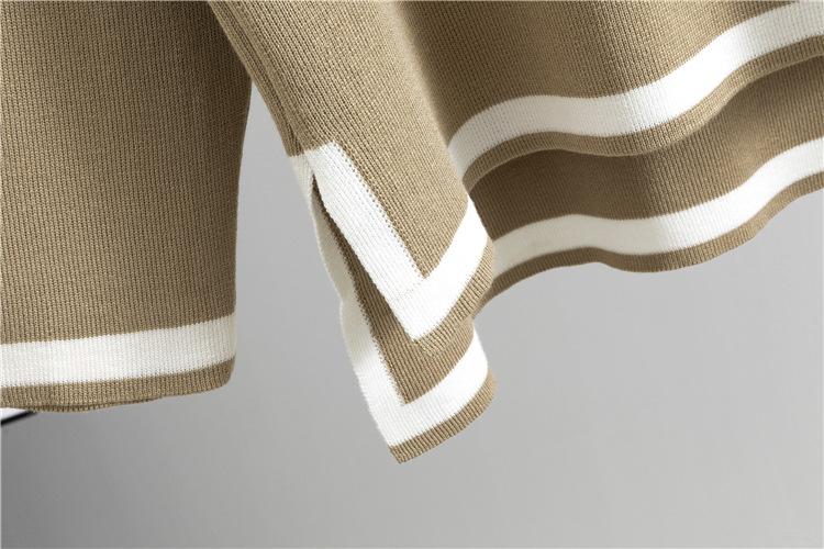 Women’s 2 Piece Sweater Sets Long Sleeve Knit Pullover and Wide Leg Pants Tracksuit for Stylish Lounge WearGift