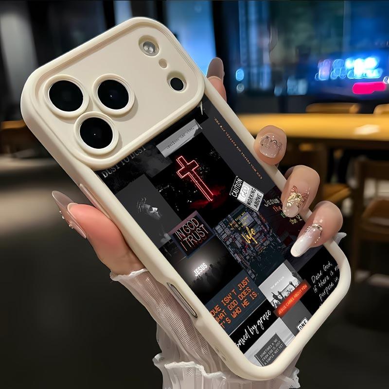 Creative Pattern Soft&Flexible TPU Silicone Phone Case For iPhone 17 Pro Max AIR 16 15 14 13 12 11 Plus XSMAX Cases Durable|Shockproof|Full Camera Protection|Anti-Scratch|Anti-Fingerprint|Slim Fit|Gift For Girlfriend/Men/Women