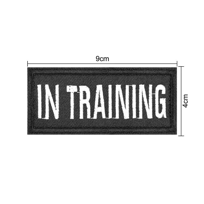 12 Pieces Tactical Patch Bundle For Dog Vest Harness Collar Personalized Patches Tags Sticker Label Custom Name ID Sticker