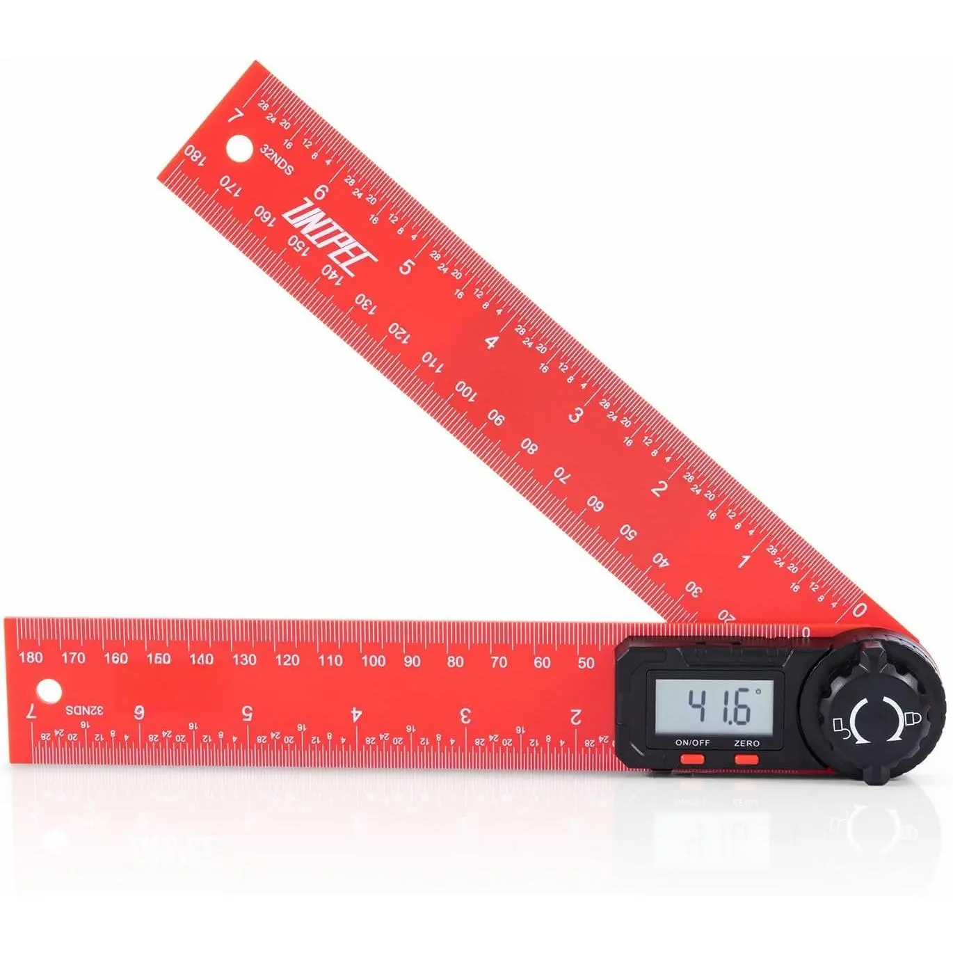 Digital Angle Finder Protractor, 7" / 200 mm Angle Measuring Tool with LCD Display, Angle Finder Ruler for Woodworking, Carpenter, Construction & DIY Projects