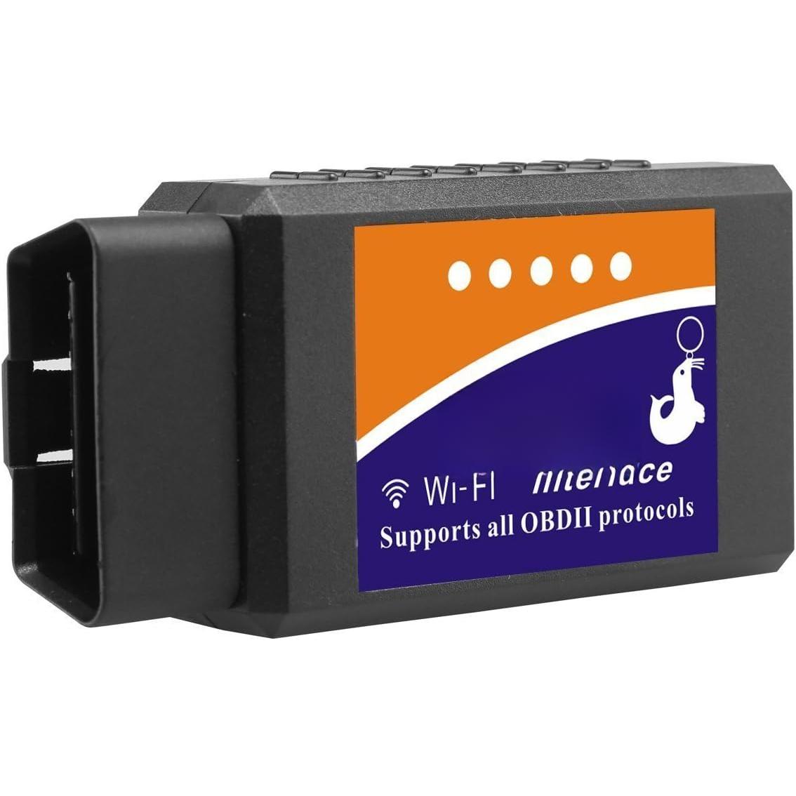Wifi OBD2 Scanner,  Code Reader Check Engine Light Diagnostic Scan Tool for iOS and Android