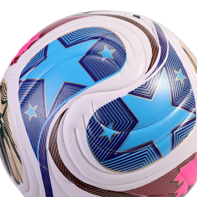 2026 High Quality Soccer Ball Official Size 5 PU Material Seamless Wear Resistant Match Training Football Futbol