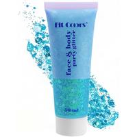 #10 Light Blue Face Glitter