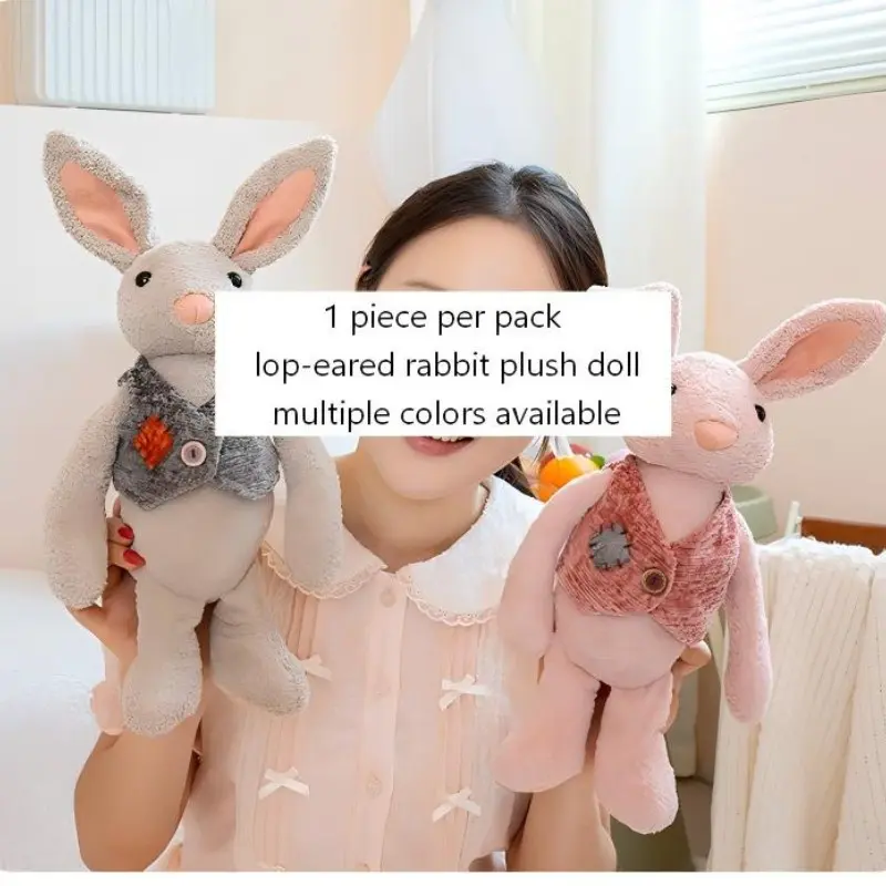 Plush Bunny Doll, Soft Plush Toy, Perfect Gift for Kids, Adorable Easter Decoration, Ideal Present for Children, Cute Animal Figurine
