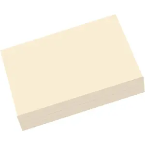 8.5" x 11" 80gsm Cream Bulk Art Drawing Craft Paper, 70 Sheets for Painting, Sketching, Doodling, Coloring, Construction Crafts