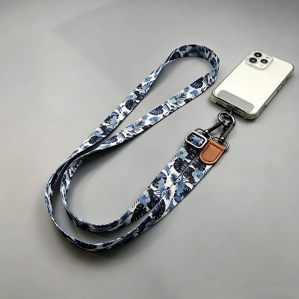 Vacation Style Crossbody Phone Lanyard, Adjustable Neck Strap, Anti-Loss Phone Case Rope Chain, Unisex, Perfect for Travel and Daily Use