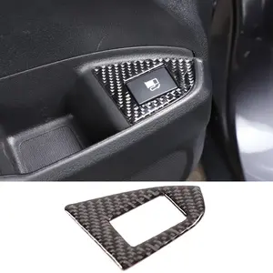 Suitable for 2016-2022 Honda Pilot/Ridge Line/Passport Fuel Tank Cap Switch Frame True Carbon Fiber 1-Piece Set