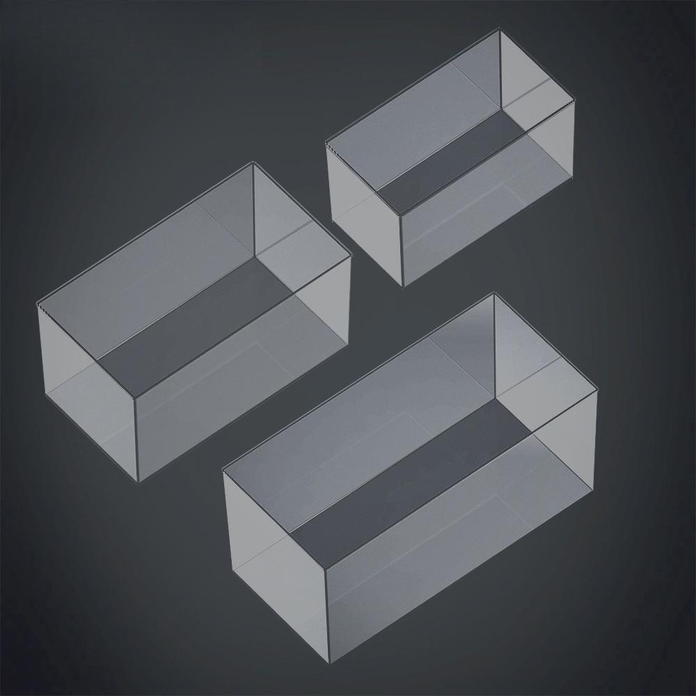 Nomo Fish Tank Ecological Desktop PET Plastic High Transparency Plastic Aquarium Household Small Fish Tank