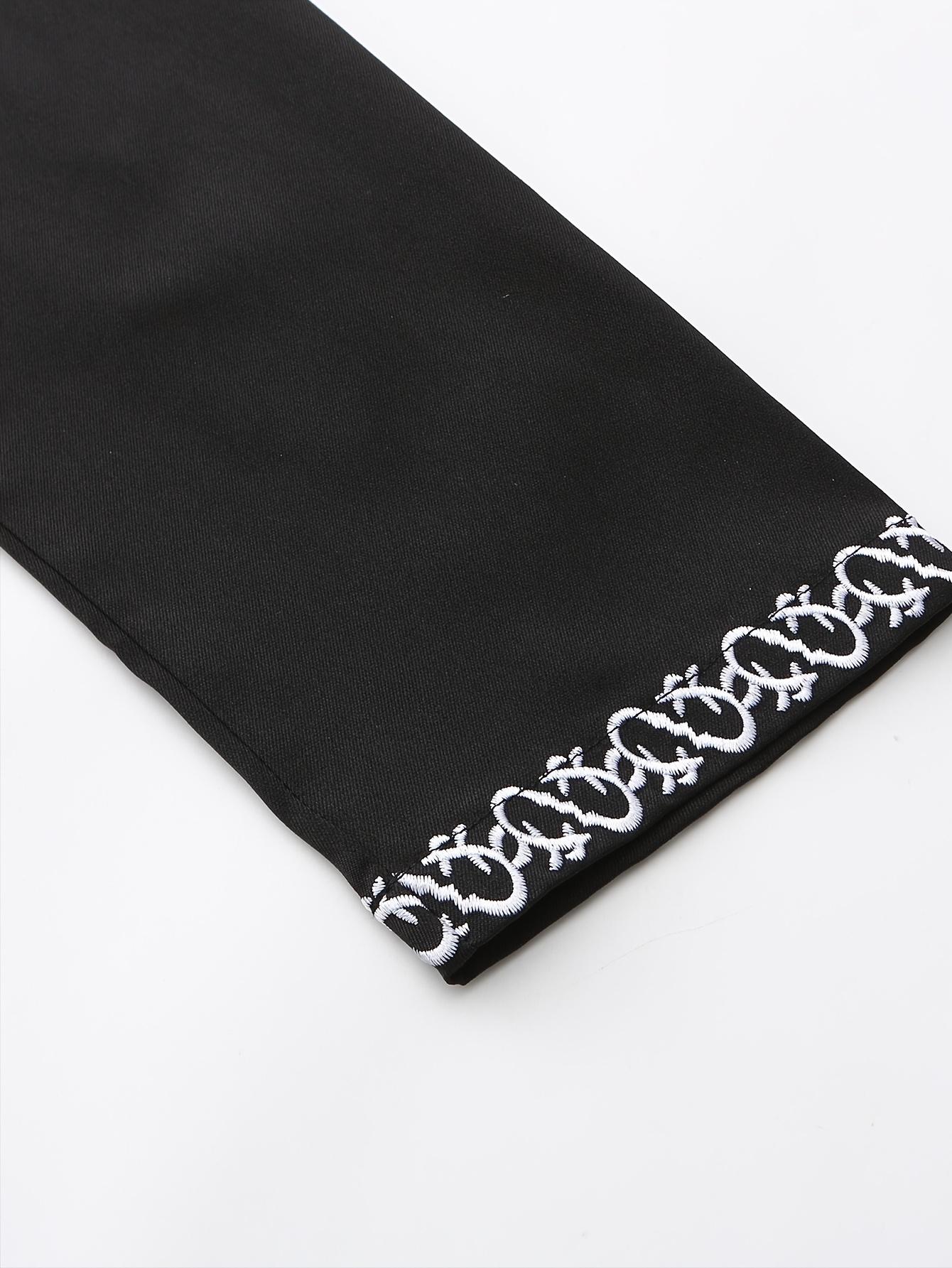 Men'S Middle Eastern Hooded Long Robe |   Vintage Style, Non-Stretch Fabric, Embroidered Details, Solid Color, Long Sleeve