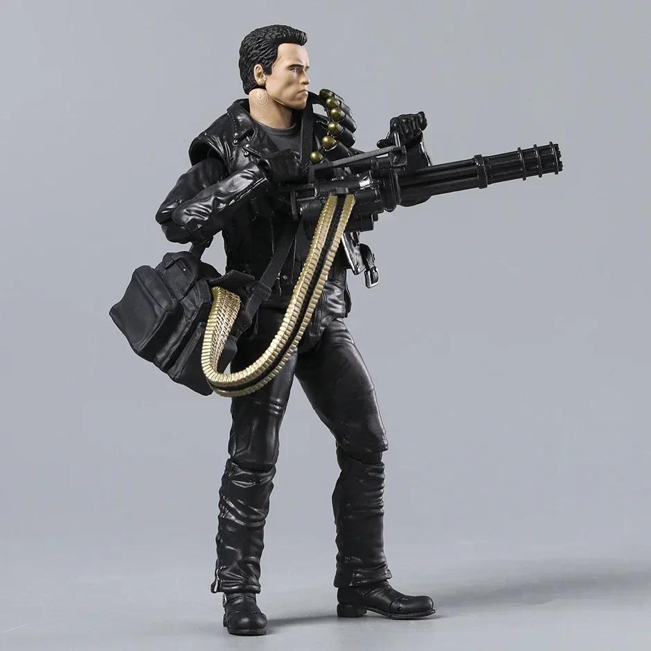 MAFEX No.199 Terminator 2: Judgement Day T-800 (T2 Ver.) Action Figure Figurine Collection PVC Model Toy